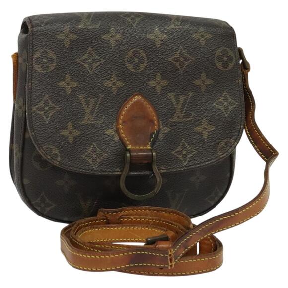 LOUIS VUITTON Monogram Saint Cloud MM Shoulder Bag M51243 - Picture 1 of 13
